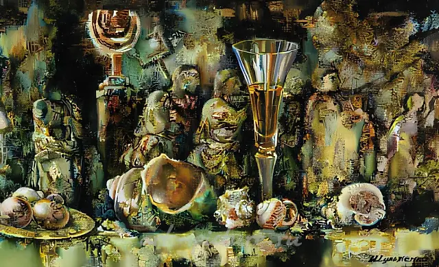 Allusions., 1999, oil on canvas, 30x60