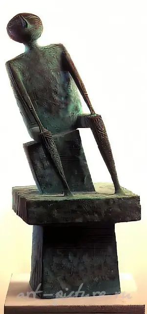 My Life, 1989, bronze, casting, 70x30x25 Author`s property c 1993
