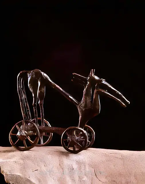 Toy, 1994, bronze, 30x25x15. Author`s property