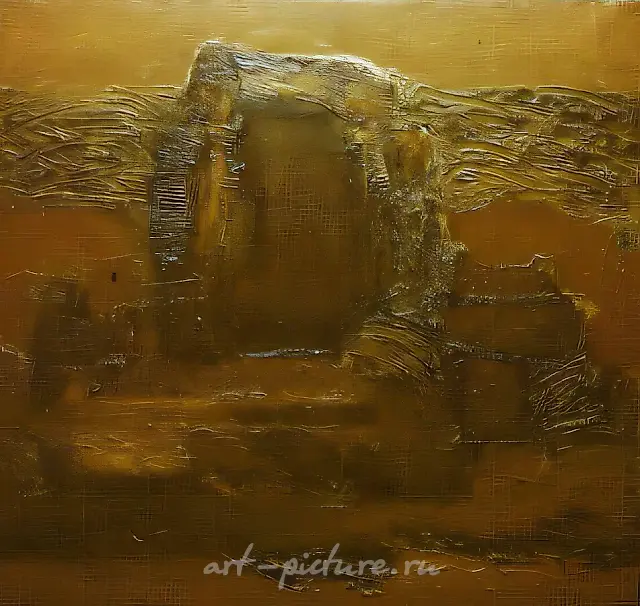 NAUL，1989年、1992年，布面油画，100×100厘米。作者所有。
