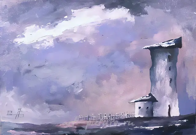 , 1993, canvas, oil, 35x50 Author`s property