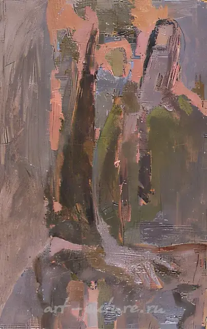 Pilgrim, 1993, canvas, oil, 70x50