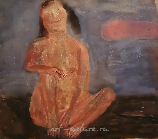 维纳斯，1993年，画布，蛋彩，69×78