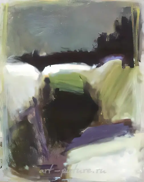 塔鲁斯卡，1991年，布面油画，154×120厘米。加里宁格勒艺术博物馆，俄罗斯。