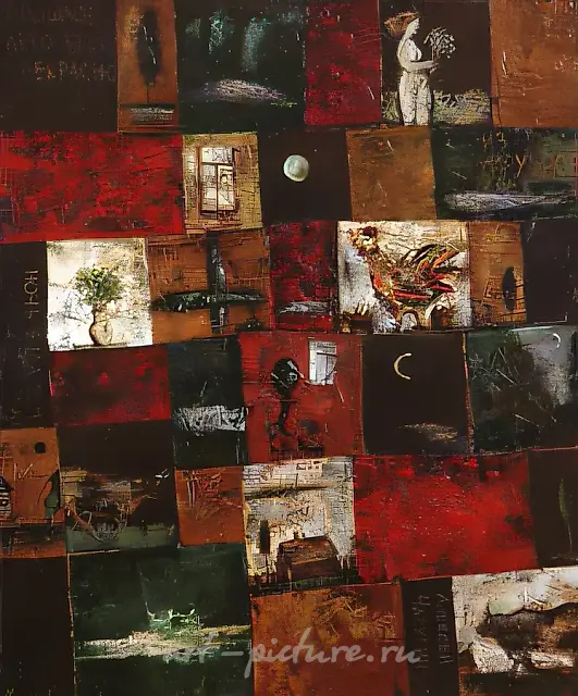 Last Summer, 1989, canvas, oil, 140x120 Author`s property