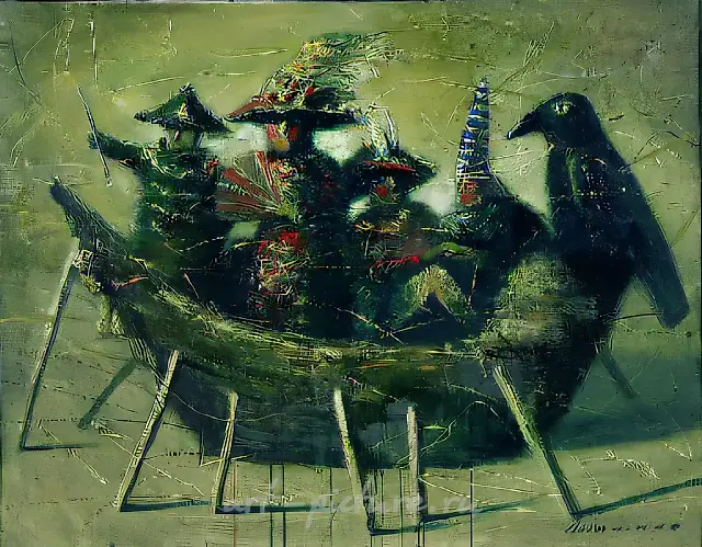 Морская прогулка, 1990, холст, масло, 80x100, $2.900, Частная коллекция. США.