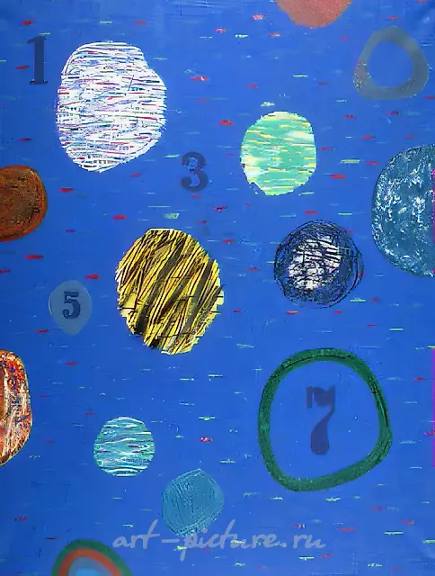 倒影，1991年，布面油画，180×150厘米。作者自藏。