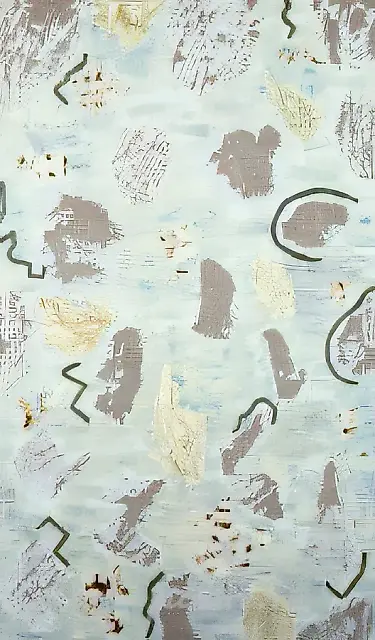 回忆，1991年，布面油画，140×100。作者自藏。