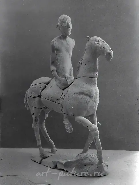 Всадник, 1994, бронза, 160х130х45 Собственность автора