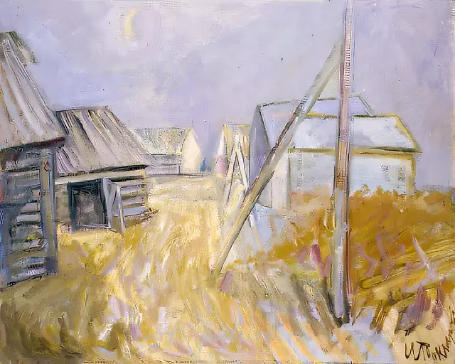 North, 1986, canvas, oil, 80x100 Author`s property