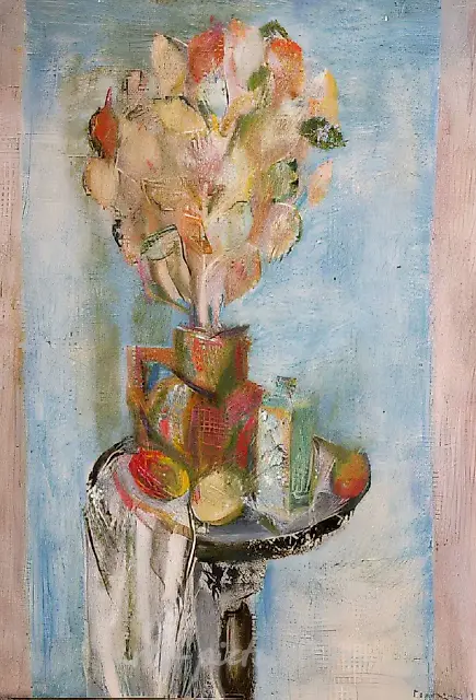 Still Life, 1980, canvas, oil, 86x100 Author`s property