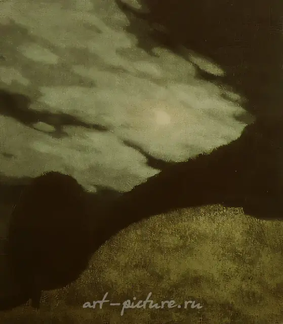 Night Clouds, 1993, coloured aquatint, 41x35 Aurhor`s property