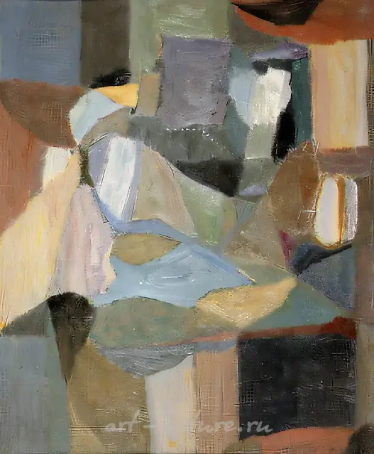 Desintegration in the Twilight, 1992, orgalyth, oil, 60x50 Author`s property