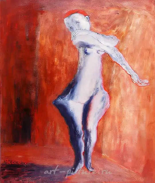 苏珊娜之日，1994年，油画布，94.5×78.5厘米。作者私人藏品。