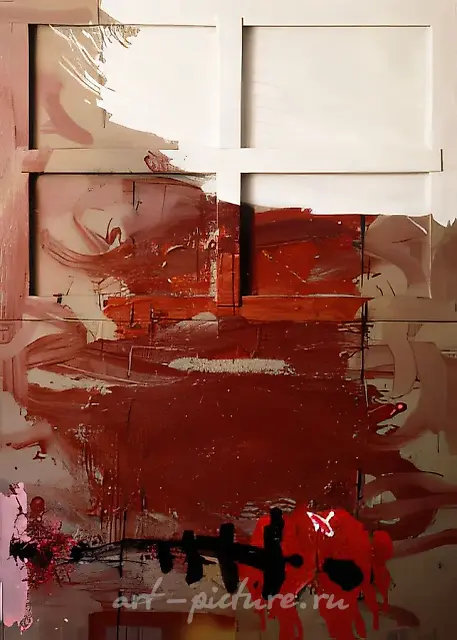 Rehearsal, 1990, Canvas, oil, wood, 160x110 Author`s property