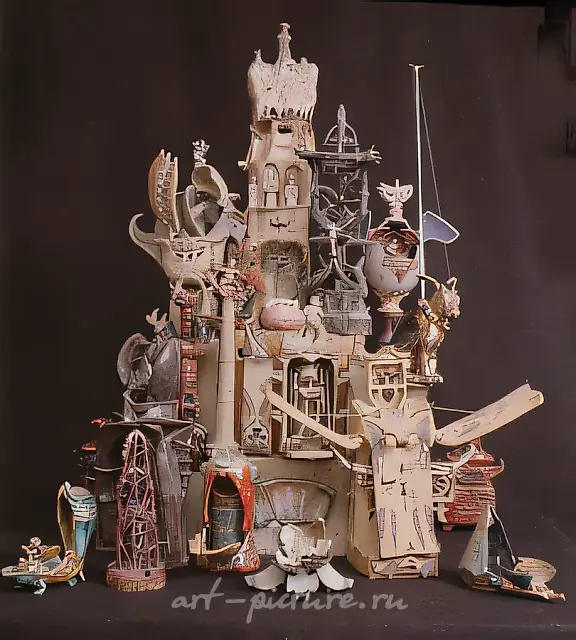 变形记，1980年，陶瓷，瓷器，50x70。作者自藏。