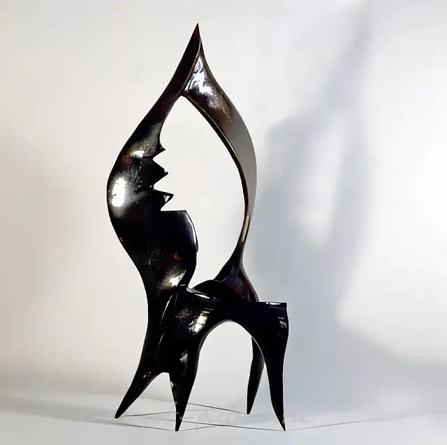 Fly Me to the Moon, 1992, бронза, 75х60х20