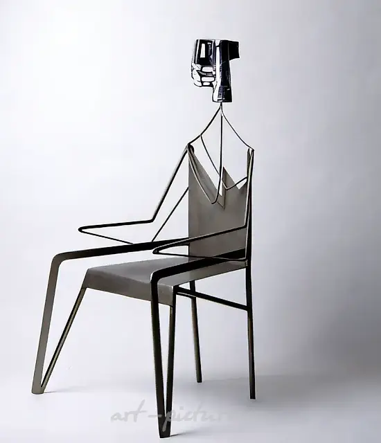 Back Seat Betty, 1993, сталь и алюминий, 75х165х75