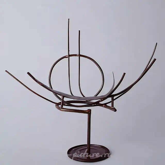 Мили и мили, 1994, сталь, 180х170х65
