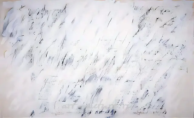 Священный пейзаж 1, 1993, акрил, бумага, см. техника, 150х227