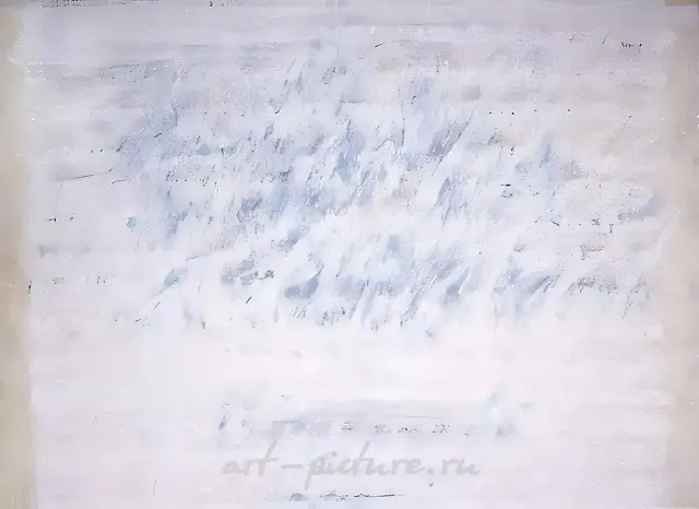 Священный пейзаж 2, 1993, акрил, бумага, см. техника, 150х207