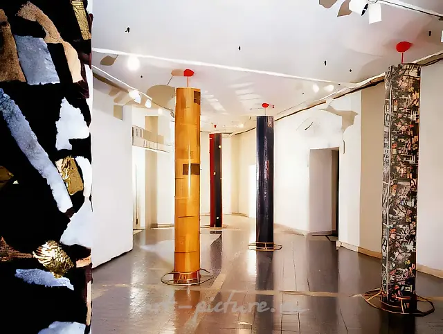 Illiqvid Assets (joint with S.Shutov). Detail of the installation in First Gallery, Moscow, 1992,  ,