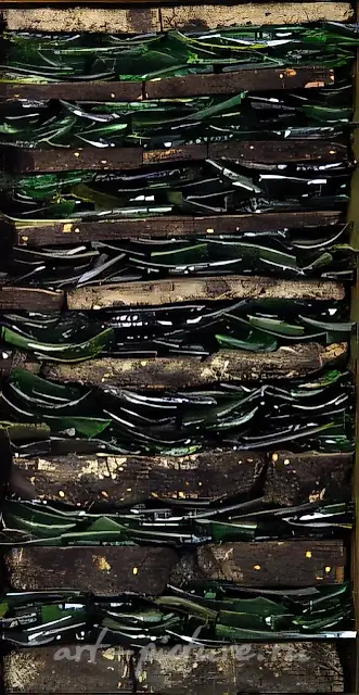 Ящик II, 1993, Масло, дерево, асфальт, смешанная техника, 48,8х26,7х10,2 см Solomon R.Guggenheim Museum, Нью-Йорк, США