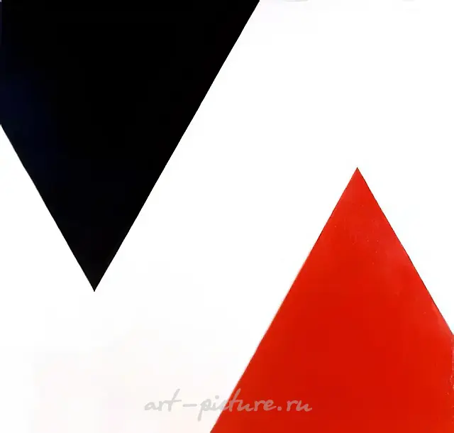 出自“阴阳”系列。第3号，1989年，布面油画，140x140，作者自藏。