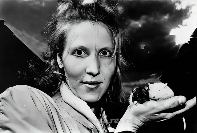 Experience of Harsh Photography - 3, 1990, B/W photo, 50x60 cm. Author`s property