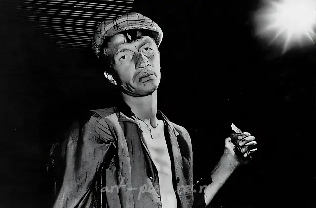 Experience of Harsh Photography - 3, 1990, B/W photo, 50x60 cm. Author`s property