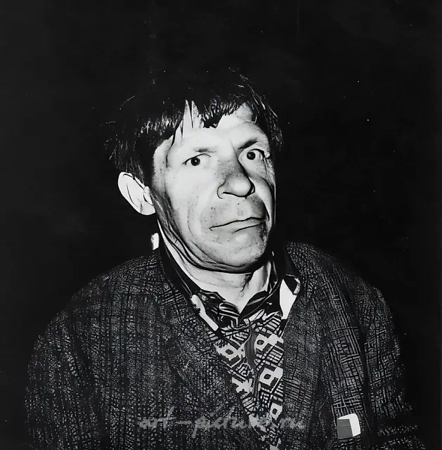 Experience of Harsh Photography - 2, 1988, B/W photo, 50x60 cm. Author`s property