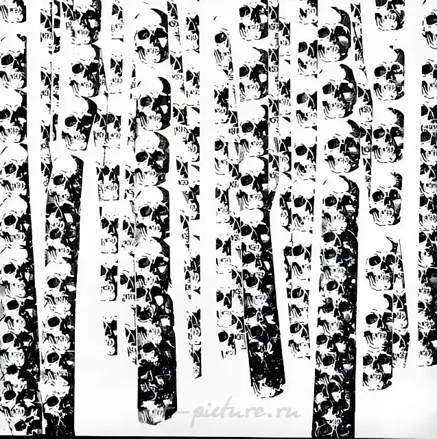 Spatial Revolution, 2004, hand printing on canvas
