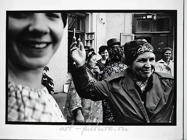 From the series «Wedding of the Yardkeepers», 1983