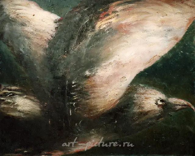 Eagle, 1993, Oil on canvas, 160x200 cm Author’s property