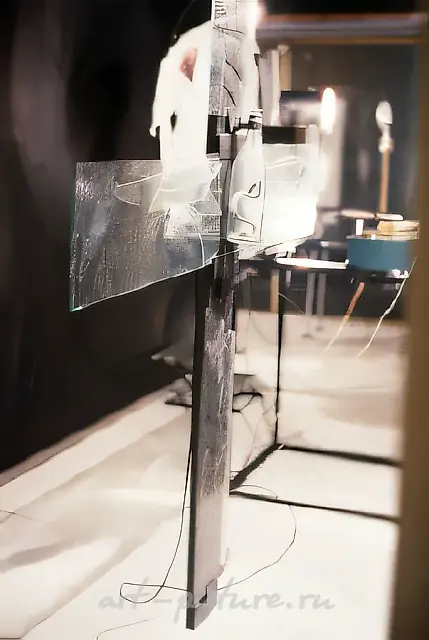 Optimisation of Illusions, 1992, Mixed media, 7000x200 cm Author’s property