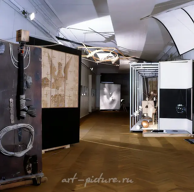 Kizhi. Detail of the exposition, 1991,  , 140 sq. m
