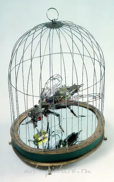 Captive, 1994, mixed technique, H=47 cm. Private collection, Sweden