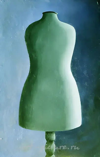 Торс, 1970, оргалит, масло, 90х75 Собственность автора