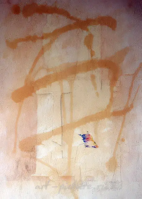 Monument - 3, 1988, paper, water-colour, pencil, 75x55 cm. Author`s property