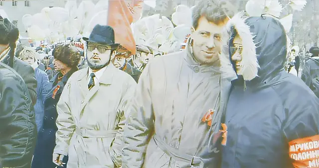Intellectual People, 1990, oil on canvas, 106,5 х 200