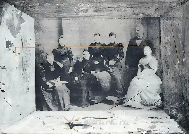 樱桃园。家庭，№1，1990年，彩色石版画，55x75厘米，版数