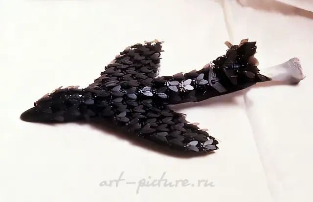 Fly, 1991, Смешанная техника, 10х15х18 см