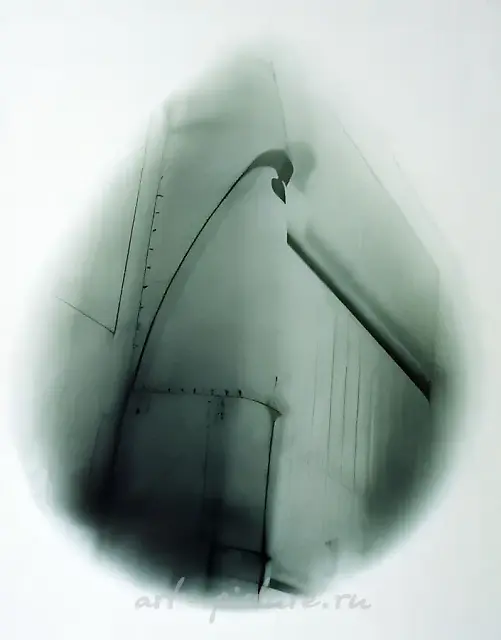 Капля, 1994, Фотопленка, 40х30 см