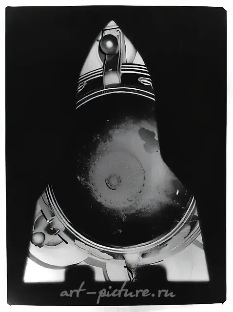 Ракета, 1994, Ч/Б фотография, бумага, 40х30 см
