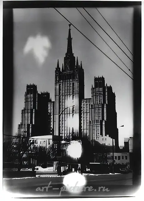 Из серии "Орбита - 2", 1992, Ч/Б фотография, 60х50 см