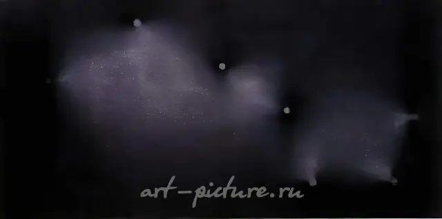 The Great Bear, 1991, Canvas, anyline, glass, plastic, 90x140 cm Private collection
