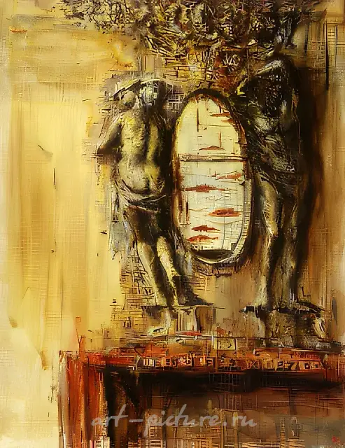 Стена IV, 1988, Холст, масло, 150 х 115 см Собственность автора
