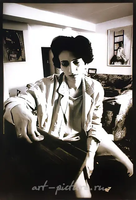 Multi-portrait (Aidan Salakhova), 1995, toned B/W photo, 30x24 cm. Author`s property