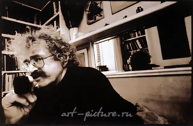 Multi-portrait (Yury Sobolev), 1990, toned B/W photo, 24x30 cm. Author`s property