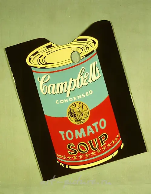 Pop Art Palette, 1992, Wood, oil, varnish, 50 x 40 cm Ch.Keesee’s collection, USA